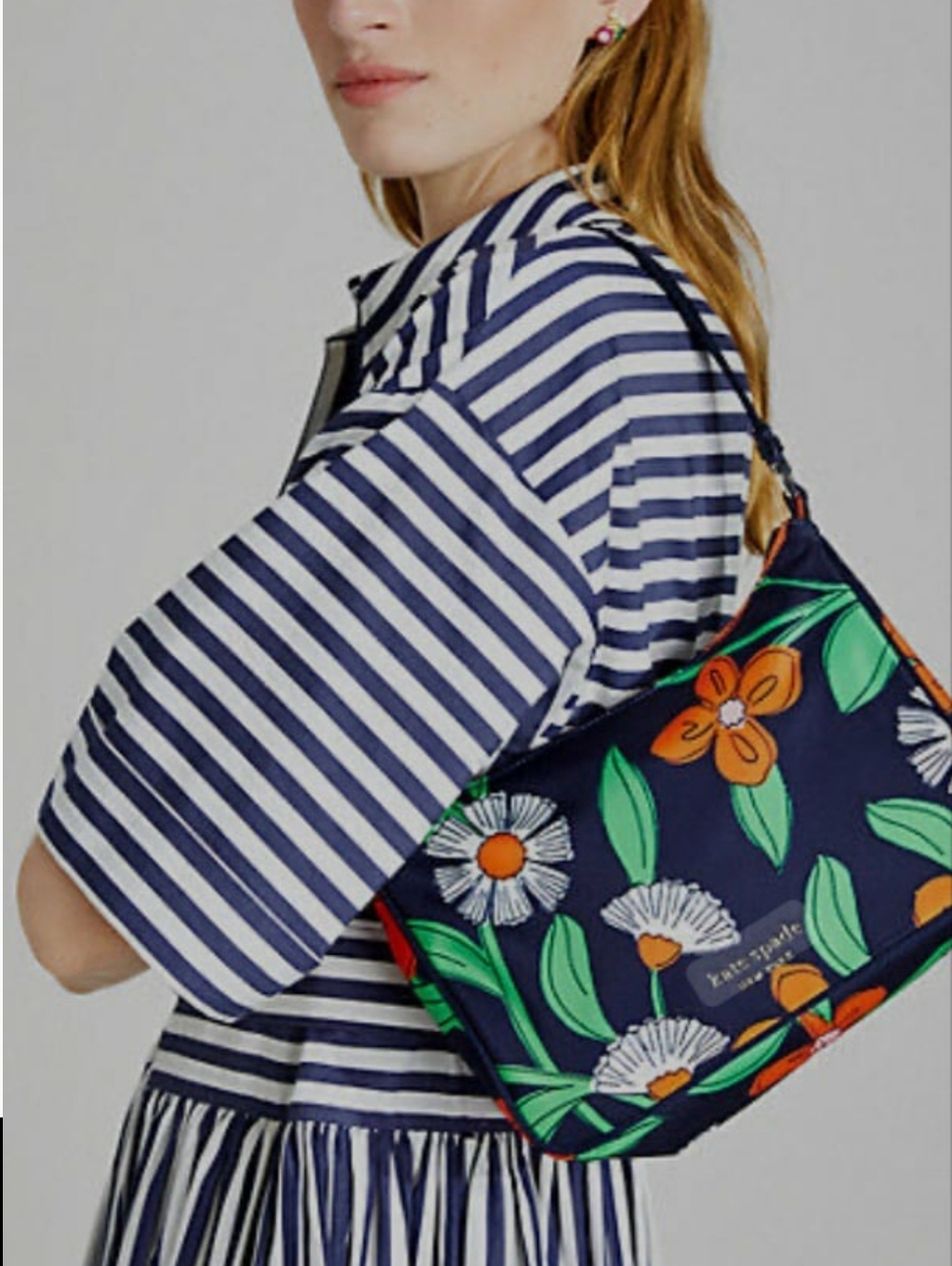 Kate Spade New York The Little Better Sam DAISY VINES Shoulder Bag